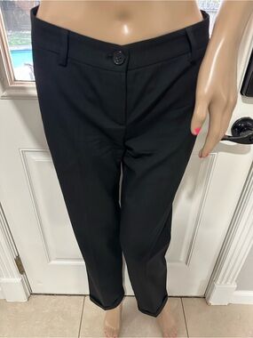 Theory Black Wool Blend Women's Dress Pants
